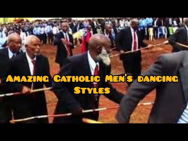 See how men in the Catholic church can beautifully dance in praising God class=