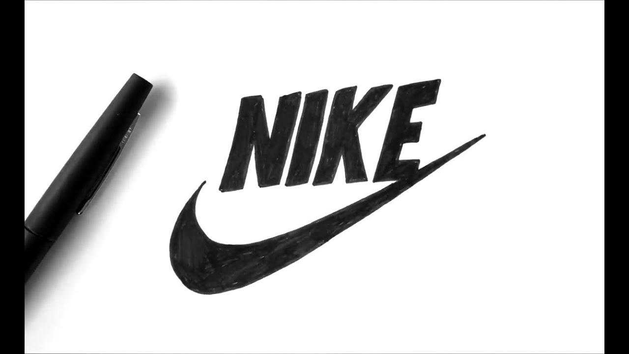 Comment dessiner le Logo  Nike YouTube