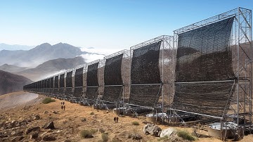 Hoe Duitsers miljoenen liters water produceren in de Sahara met behulp van ongelooflijke technologie