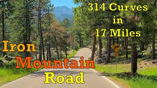 DRIVING IRON MOUNTAIN ROAD South Dakota | Custer State Park | Black Hills National Forest