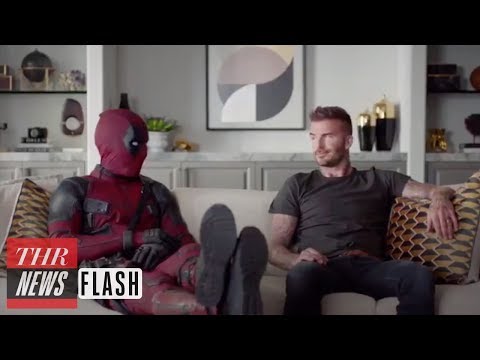 Ryan Reynolds' Deadpool Apologizes to David Beckham for Movie Joke | THR News Flash