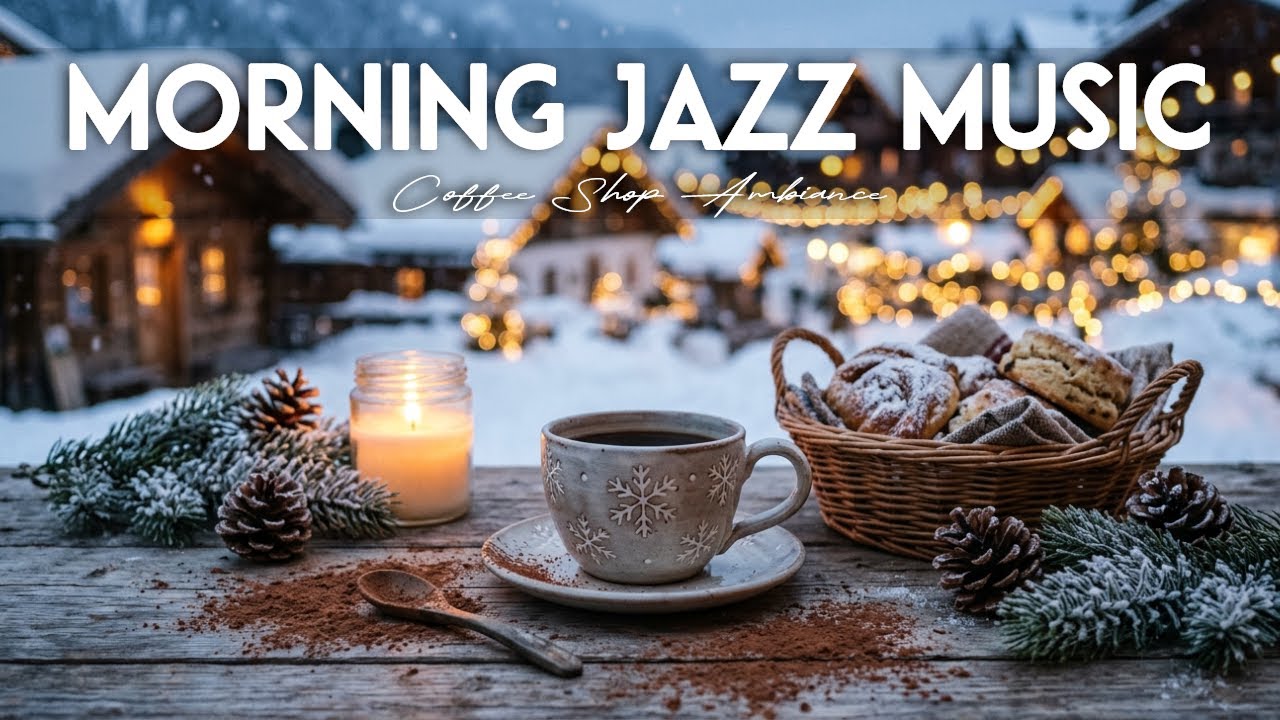 Morning Jazz Music☕💖Bossa Nova Instrumental & Relaxing Jazz Cafe Music for Studying