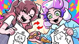 ROBLOX DRAW AND SWITCH ft. SonaDrawzStuff ! ππ¨