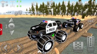 Offroad Outlaws Police Monster Truck Off_Road Race game, Dirt Cars driving #1 gameplay Android ios screenshot 3