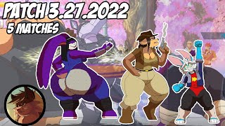Several Matches & Patch 3-27-2022