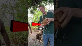 He’s NOT a Beginner! 💀 Tribe Reacts to "Tourist" with Pro Skills! 🏝️ #shorts #viral #fyp #ytshorts