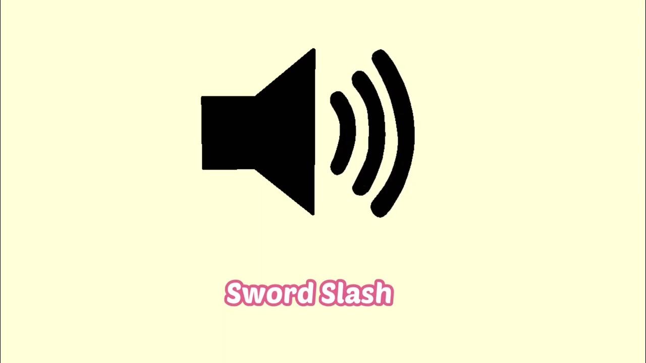 Sword Slash Sound Effect - YouTube