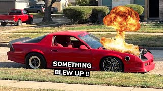 First drive in BIG turbo Camaro GONE WRONG 😞 PT:1 #turbols #camaro #iroc #turbo #automobil #houston by Boosted92 1,092 views 8 months ago 9 minutes, 48 seconds