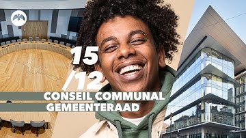 Conseil communal - Gemeenteraad 15/12/2025