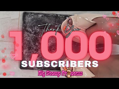 1,000 SUBSCRIBERS CELEBRATORY TABLET CRUSH!! 👠🖤💋🎊🥂 #giantessfeet #crushing #platformheels