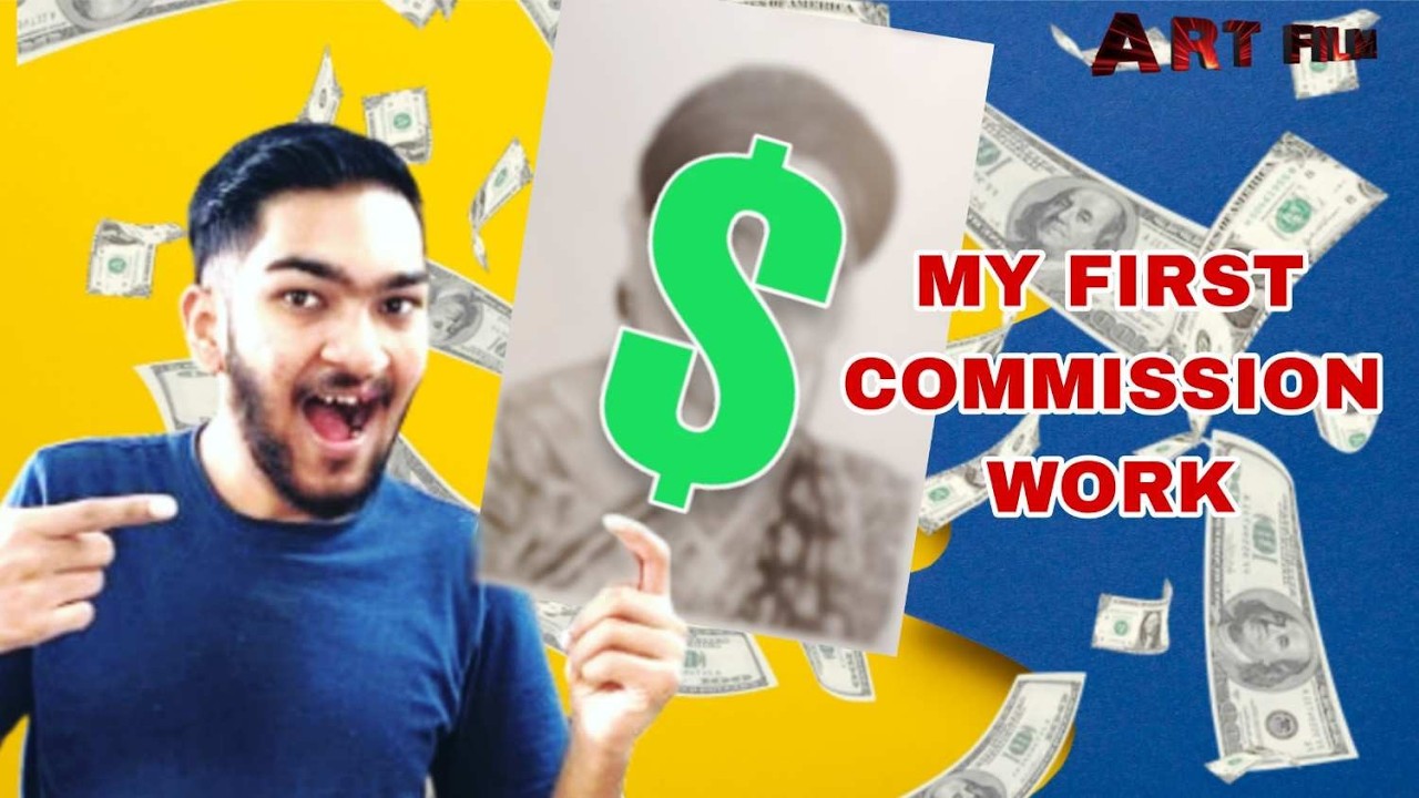 FIRST INCOME UNLOCKED || First Commission Achieved! #ArtMilestone # ...