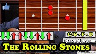 The Rolling Stones - You Can't Always Get What You Want classical, Guitar Tutorial,  Chords & Lyrics