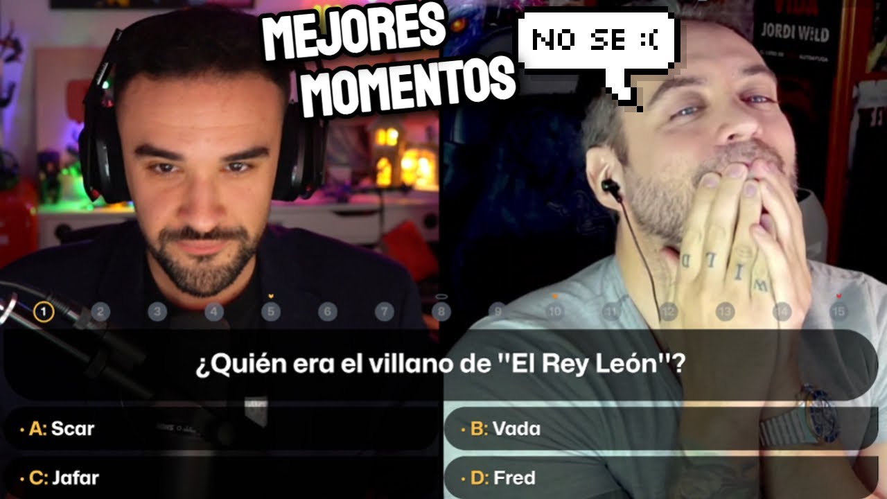 Illojuan y Jordi Wild  en el Concursillo mejores momentos