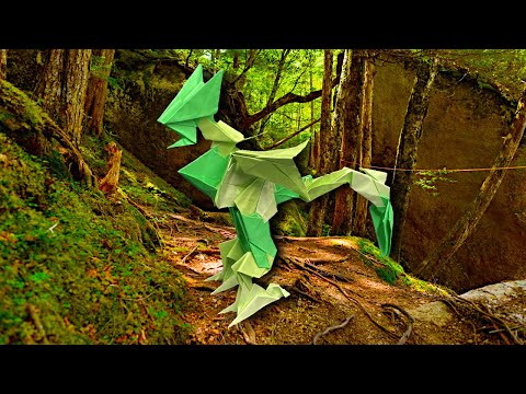 【折り紙ドラゴン】グリアリン/【origami dragon】Griarin