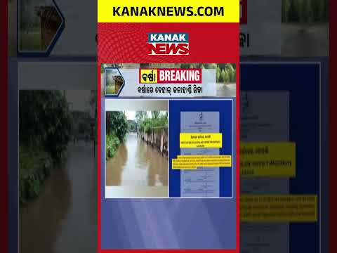 Kalahandi Heavy Rain | Bhawanipatna Waterlogged, Schools Closed Amid Red Alert