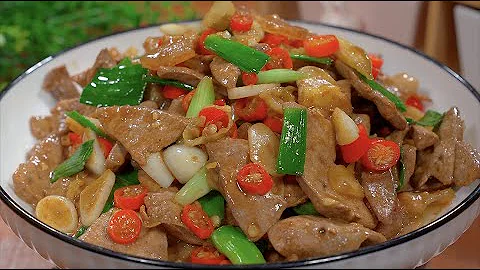 豬肝在家怎麽做又嫩又好吃，關鍵是這兩步，做出來的豬肝滑嫩不腥#家常菜 #天天相見廚房 #豬肝 - 天天要聞