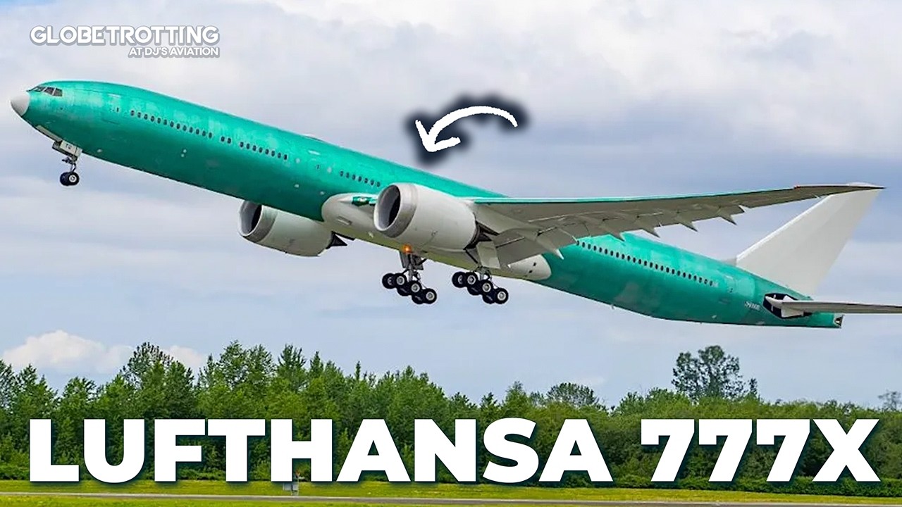 Lufthansa's BIG 777X Moment - YouTube