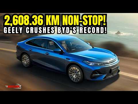 Geely Just Destroyed BYD: China's 2,608.36 km Hybrid Masterpiece