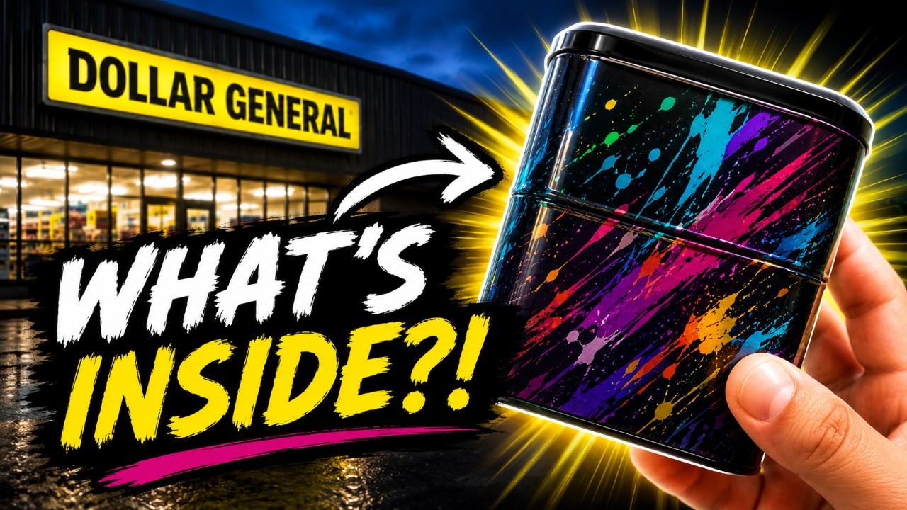What's Inside This Pokémon Stacking Tin from Dollar General