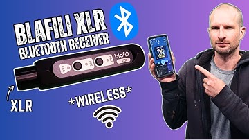 Wireless Bluetooth XLR Receiver For Any Sound System - Blafili XLR