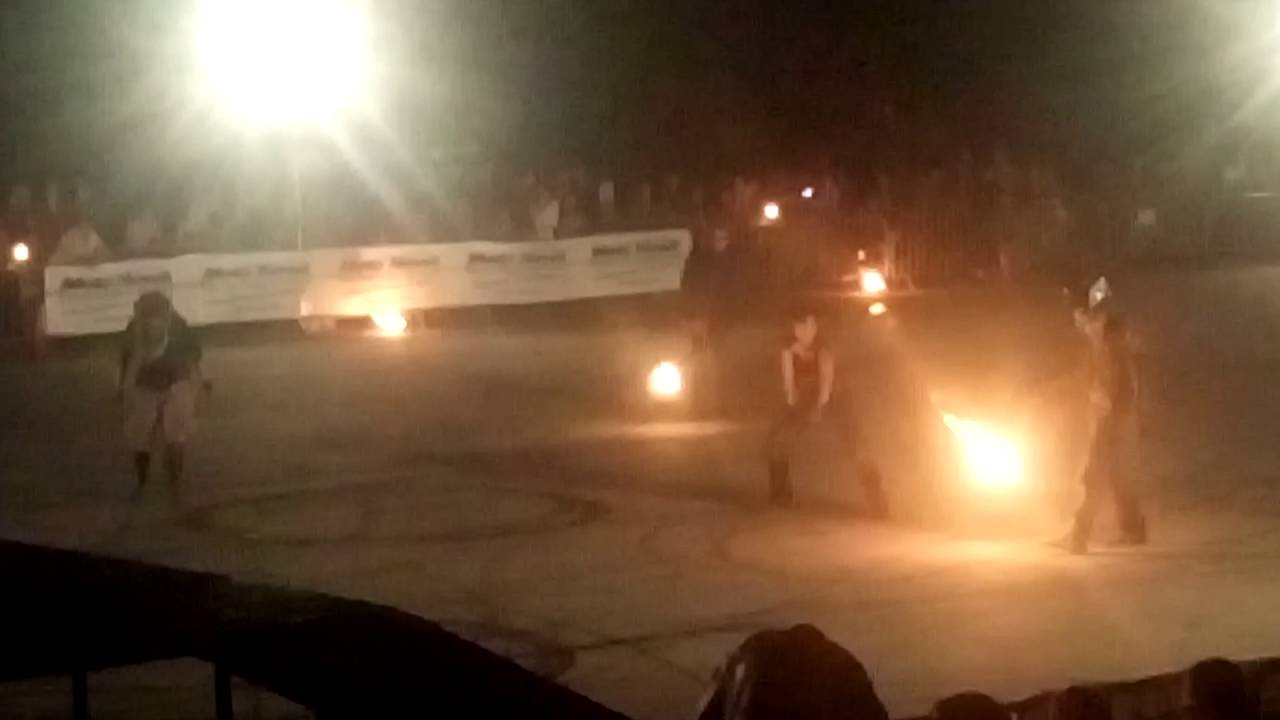 rolf circus show nocturne bourbourg 2016