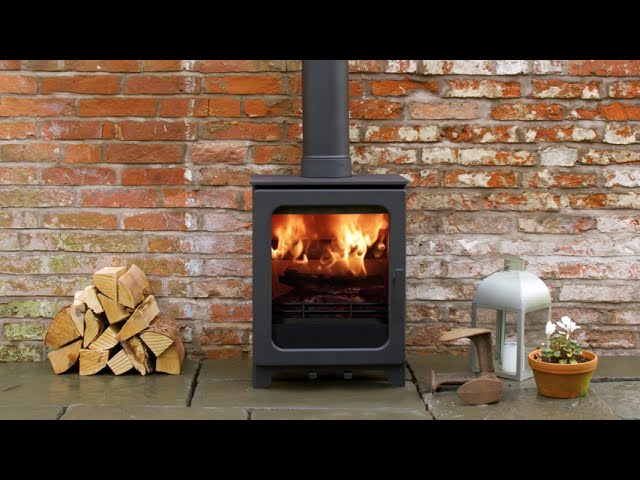 Woodpecker WP5 Wood Burning / Multi-Fuel Stove - YouTube