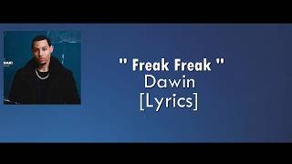 Dawin - Freak Freak!s