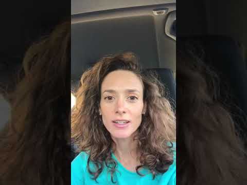 María Jesús Luque contando su experiencia