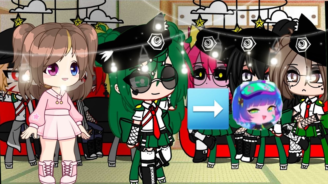 {♡bnha react to f.deku as gacha tiktok♡}♤{ ♧gacha club♧}♤