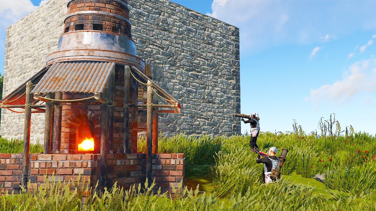 I used their furnace to raid them...