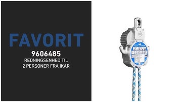 IKAR Favorit Redningsenhed Med Reb.