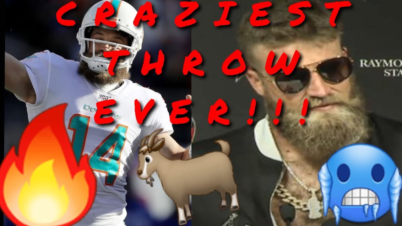 RYAN FITZPATRICK CRAZIEST THROW OF ALL TIME!!! (Madden 22)