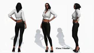 Angelina Character - iClone 7