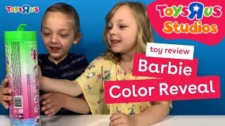 Toy Review Barbie Color Reveal Foodie Series 2 Toysrus