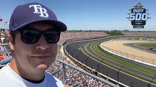 INDIANAPOLIS 500 Race Day 2021  My Experience at the 105th Race  CASTRONEVES Wins! 300K PEOPLE