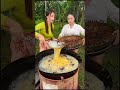 "Unbelievable Chinese Recipe! Crab Cooked Inside Eggs with Spinach & Sauce#youtubeshorts #shorts
