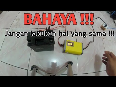 Bagaimana Cara Membuat Charger Aki Otomatis Dengan Kiprok Motor. 