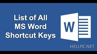 Microsoft Word Shortcut Key - Microsoft office 2007 , 2008 .2009, 2010, 2011 ,2012,2013 ,to 2017 screenshot 3
