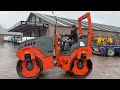 Hamm HD13VV Vibrating Roller Year 2008 Refnr BM7425