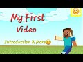 My first video on #youtube #introduction