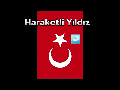 Türkiye haraketli yıldız bayrağı #kesfet#turkey #türkiye #türk #flag #star#bayrak #ylldız #fyp #t