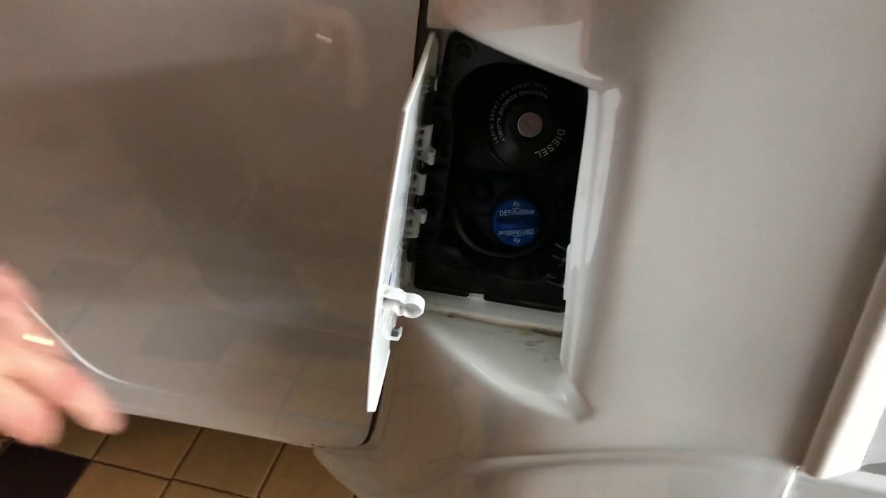 How it works Peugeot fuel filler and release YouTube