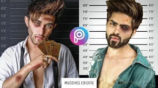Mugshot Photo Editing in Picsart | SRJ Editing World