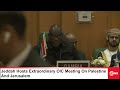 FULL REMARKS: “Two-State Solution Essential” — Gambia Reaffirms Middle East Peace Stance | AC1F