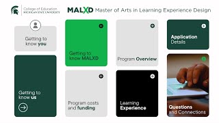 MALXD Information Session: April 2024