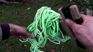 How - To Make Glow In The Dark Cargo Net Tutorial