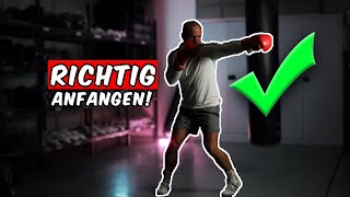 Boxen Lernen - So Startest Du Richtig Stand, Arme, Führhand