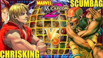 MvC2 Mvci Umvc3 CHRISKING vs SCUMBAG pt 3