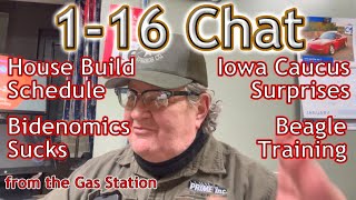House Build Update , Iowa Caucus , Economy , Beagle Training