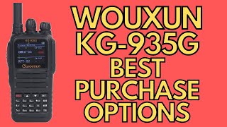 Wouxun KG-935G GMRS Radio: Best Purchase Options